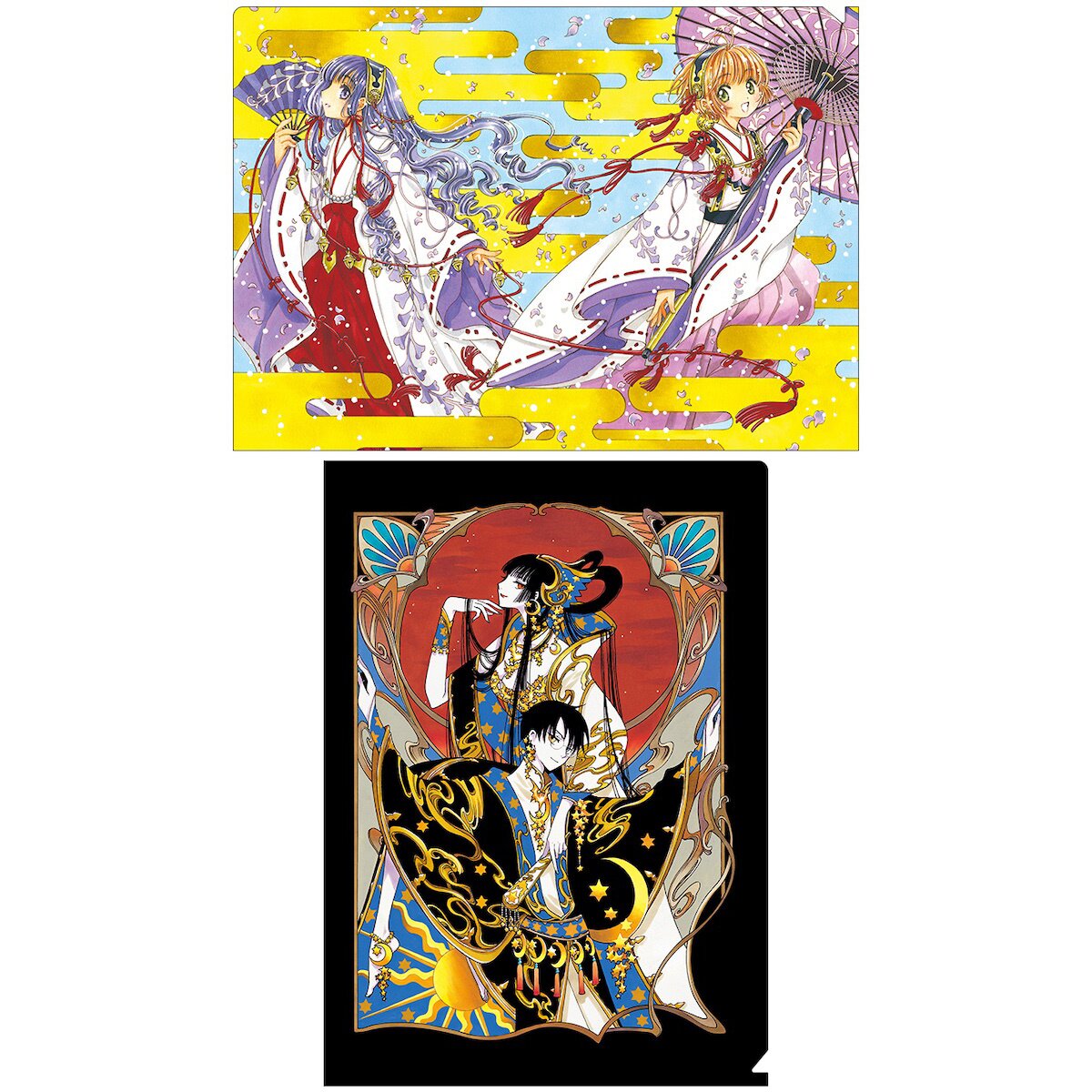 Clamp Th Anniversary Clear File Set A Cardcaptor Sakura Xxxholic