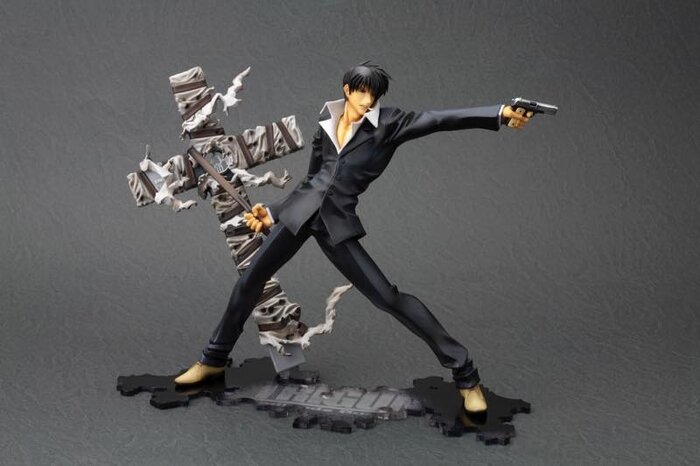 Artfxj Nicholas D Wolfwood Statue Trigun Badlands Rumble