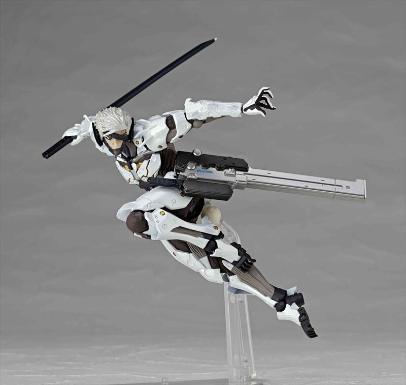 Revoltech Yamaguchi No 140EX Raiden White Armor KAIYODO Tokyo Otaku