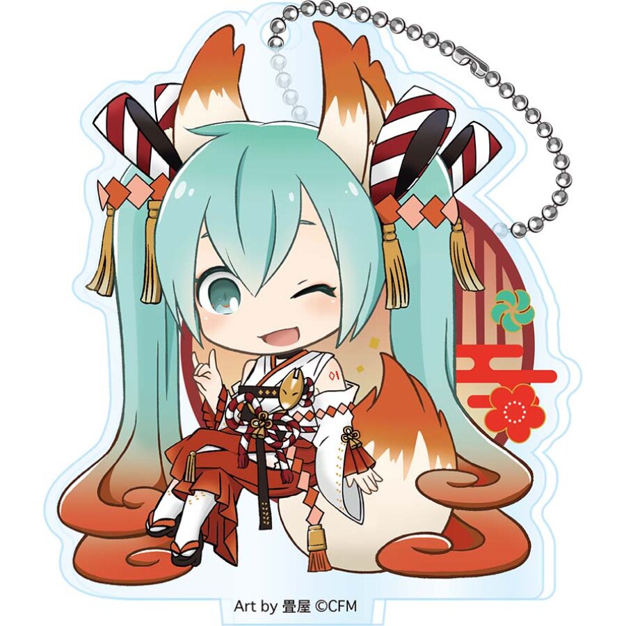 Hatsune Miku Hyakki Yakou Acrylic Keychain Box Set Tokyo Otaku Mode Tom