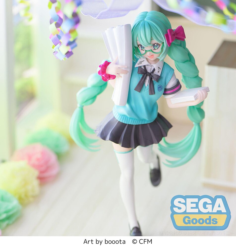 Luminasta Hatsune Miku Th Anniversary Booota Ver Figure Sega