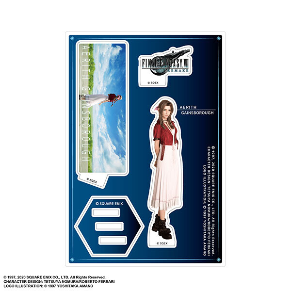 Final Fantasy VII Remake Acrylic Stand Aerith Gainsborough SQUARE ENIX