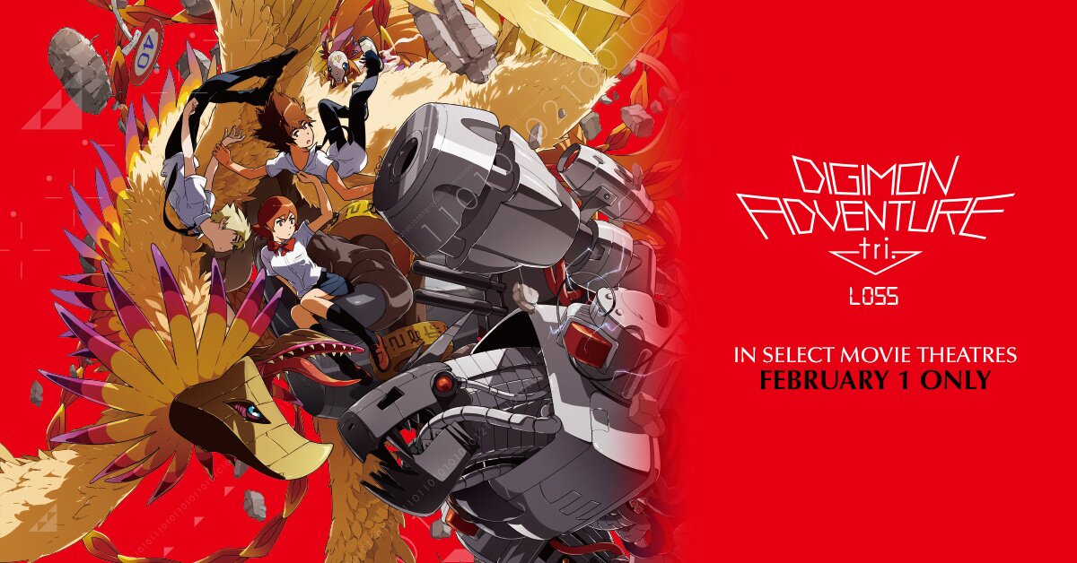 Fathom Events bringing Digimon Adventure tri: Loss, Coexistence and Future  to U.S. theaters