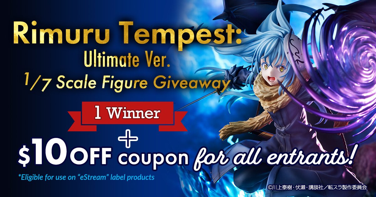 Rimuru Tempest: Ultimate Ver. 1/7 Scale Figure Giveaway