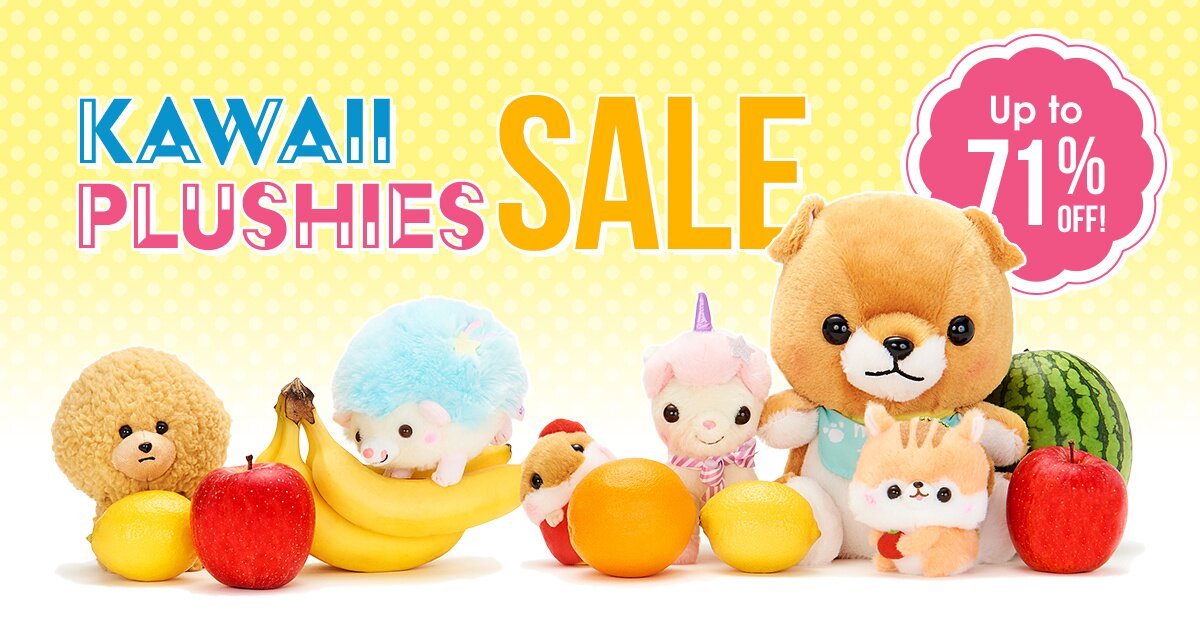 plushies on sale