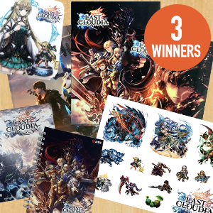 3 WINNERS LAST CLOUDIA Goods Set