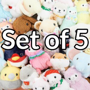 Amuse Plush Lucky Set (Ball Chain) 5-Piece Set