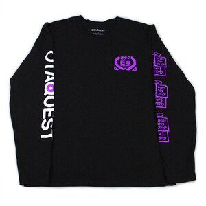 OTAQUEST Otaku Long Sleeve Black Shirt XXL