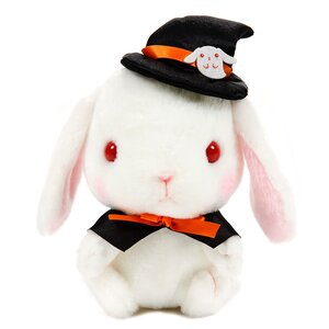 Pote Usa Loppy Halloween Rabbit Plush Collection (Standard) Ruby-chan