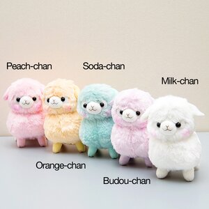 Sherbert Kids Alpacasso Plushies (Standard) 5-Plushie set