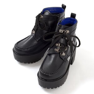Yosuke USA Platform Short Boots Black XL (24.0 - 24.5cm)