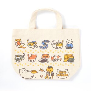 Nekoatsume Mini Tote Bag Footprints