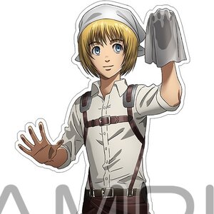Attack on Titan: Cleaning Ver. Big Acrylic Figure Collection Armin