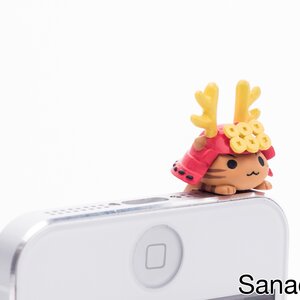 Military Commander Kitten Earphone Jack Accessories Sanada Yukimura