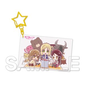 Love Live! Sunshine!! Aqours Riko & Hanamaru & Mari Acrylic Keychain Collection Vol. 3