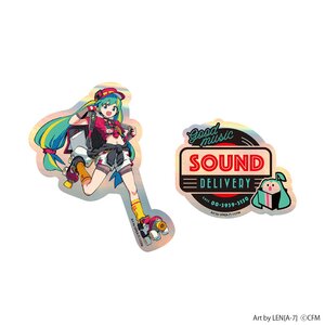 Hatsune Miku Sound Delivery Aurora Sticker Set Hatsune Miku