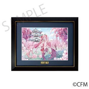 Sakura Miku x Hirohako Chara Fine Graph Hirosaki 2025 Art by Tamiura