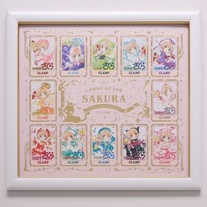 Cardcaptor Sakura 25th Anniversary Reproduction Cover Art Cards (Framed Panels)
