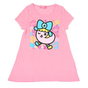 Mameshi Pamyu Pamyu Wink T-Shirt Dress Pink