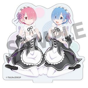 Re:Zero -Starting Life in Another World- Acrylic Figure Collection Rem & Ram: Maid Ver.