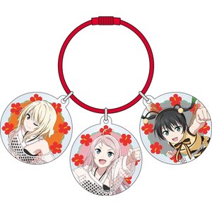 Love Live! Nijigasaki High School Idol Club FLOWER MUSIC LIVE Boooooom Boooooom Bee!! Acrylic Charm Set Ai & Lanzhu & Yu [Pre-order]