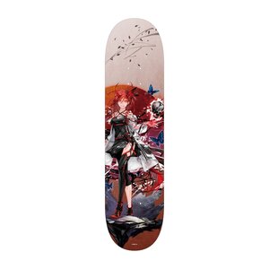 Quiz RPG: The World of Mystic Wiz / Ashura: Vermilion Edge Graphic Skateboard Shuri