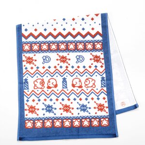 Kirby's Dream Land Face Towel Nordic Pattern