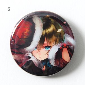 Vivid Worlds of sshigaraki Round Pin Badge Collection 3