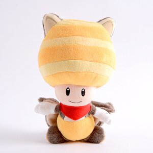 Flying Squirrel Toad Plushie | Super Mario yellow
