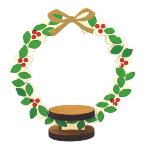 concombre Pastry Combre Christmas Diorama Collection 2 Wreath Frame