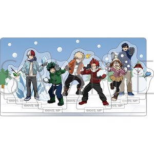 My Hero Academia Acrylic Diorama Snowball Fight