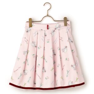 LIZ LISA Cat in Cup Skirt Pink