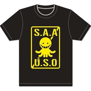 Assassination Classroom - Logo Men Screen Print T-shirt L