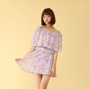 Honey Salon Vintage Tulip Top Lavender