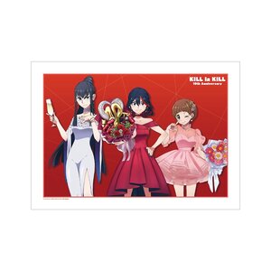 Kill la Kill A3-Size Matte Effect Poster Group: 10th Anniversary Dress-Up Ver.