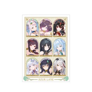 Azur Lane A3-Size Matte Effect Poster Group: Dancer Ver.