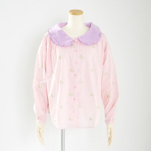 milklim Good Night Smock Blouse Light Pink