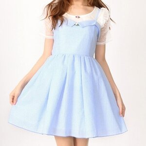 Ank Rouge Petit Rose Gingam Camisole Dress Blue