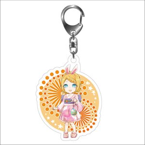 Hatsune Miku Summer Festival Acrylic Keychain Series: SD Ver. Kagamine Rin