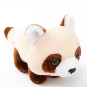 Yochi-yochi Lesser Panda-chan Plush Collection (Standard) Confused Tanuki-kun