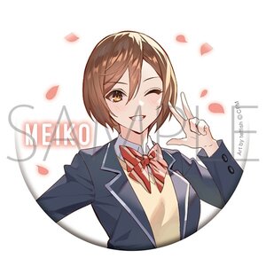 Hatsune Miku Series teffish School Uniform Pin Badge  Meiko
