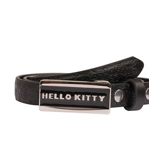 Hello Kitty Sports Skinny Belt (Black) L