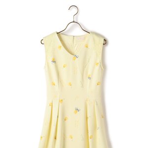 LIZ LISA Tulip Sleeveless Dress Yellow