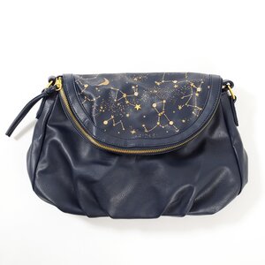 FLAPPER Starry Sky Embroidered Bag Navy