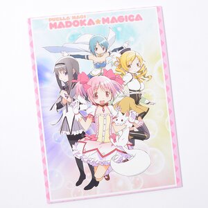 Madoka Magica Key Art Glue-Bound Notebook