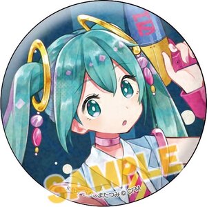 Vocaloid Space Police Tin Badge Collection Miku