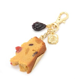 Marché du Q-pot. Pound Cake Bag Charm Beige