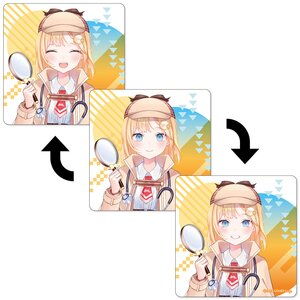 hololive English 3D Lenticular Coaster: Watson Amelia