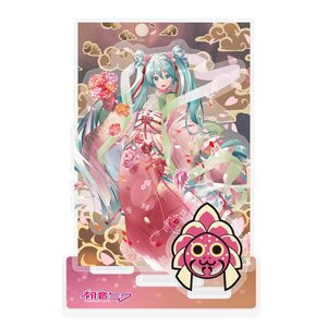 Hirosaki Neputa 300th Anniversary Festival x Hatsune Miku Diorama Acrylic Stand Collection Art by Daidou
