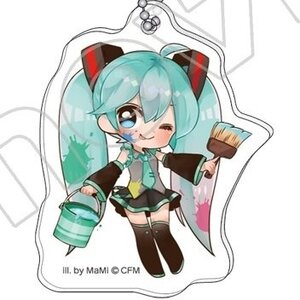 Vocaloid Acrylic Keychain Charm Collection: MaMi Ver. Miku